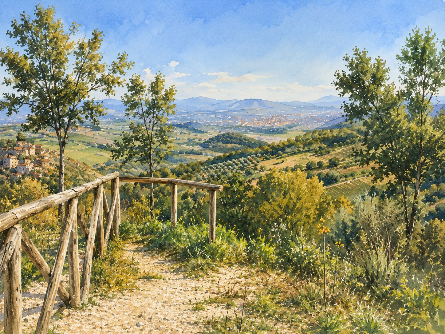 Belvedere panoramico urbano